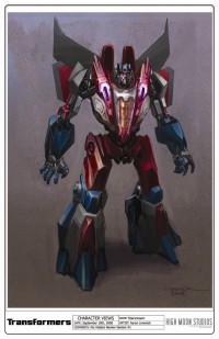 War For Cybertron Starscream concept art Concept art for Starscream, from Transformers: War For Cybertron